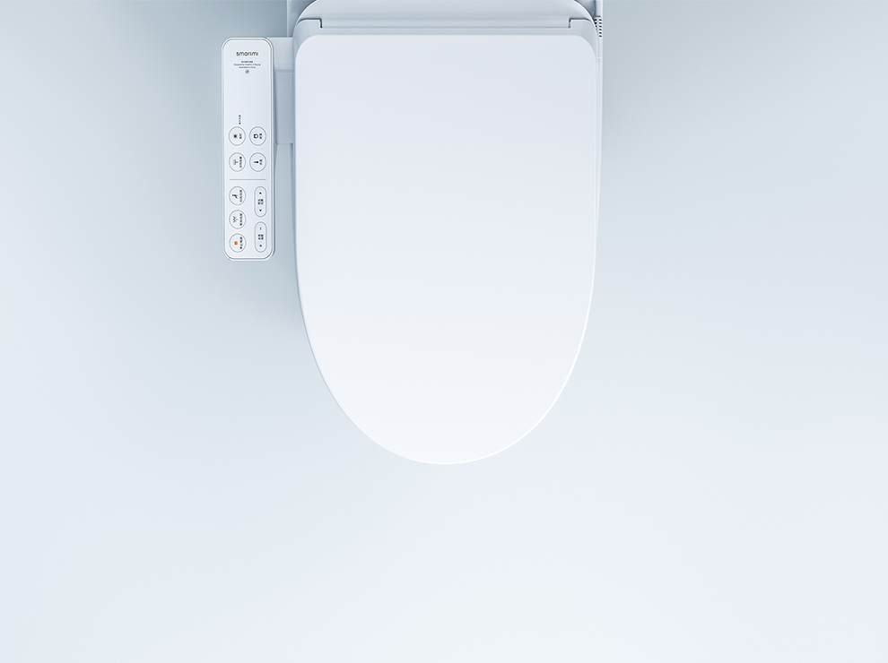 Deska myjąca Xiaomi, uniwersalna, biała, bidet elektroniczny, z pilotem 